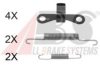 CARRAB BP 3324 Accessory Kit, brake shoes
